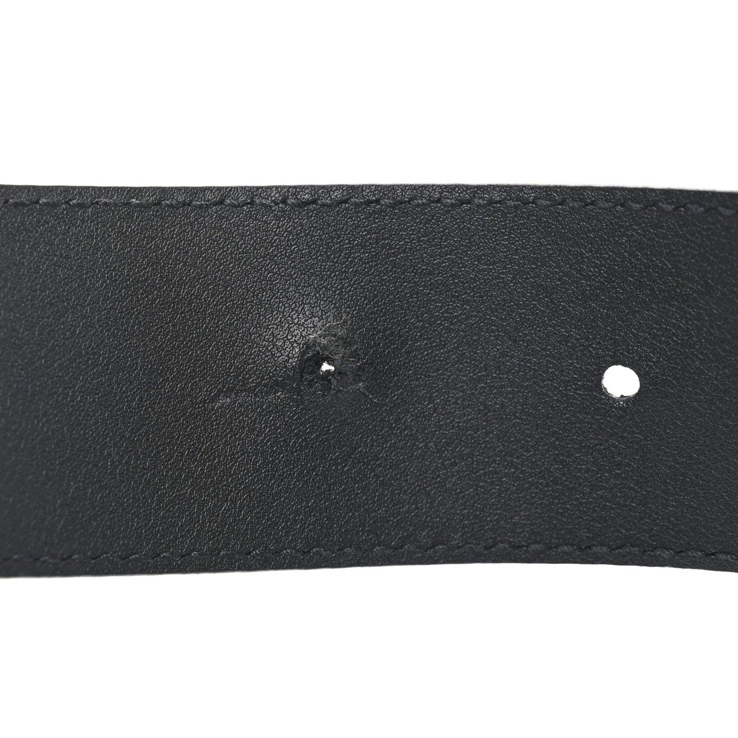 Textured Calfskin Double G 40mm Belt 90 36 Black