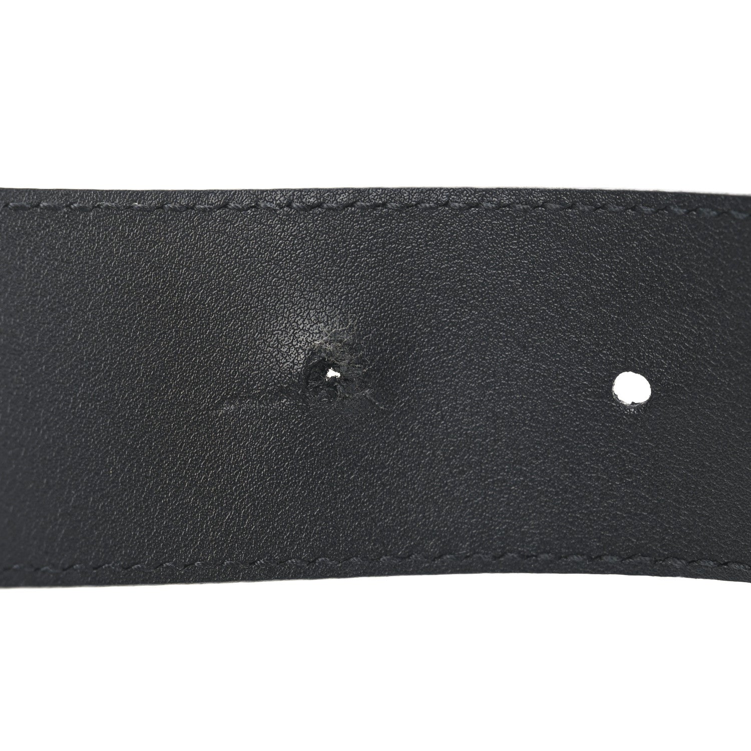 Gucci Textured Calfskin Double G 40mm Belt 90 36 Black 4 of 7