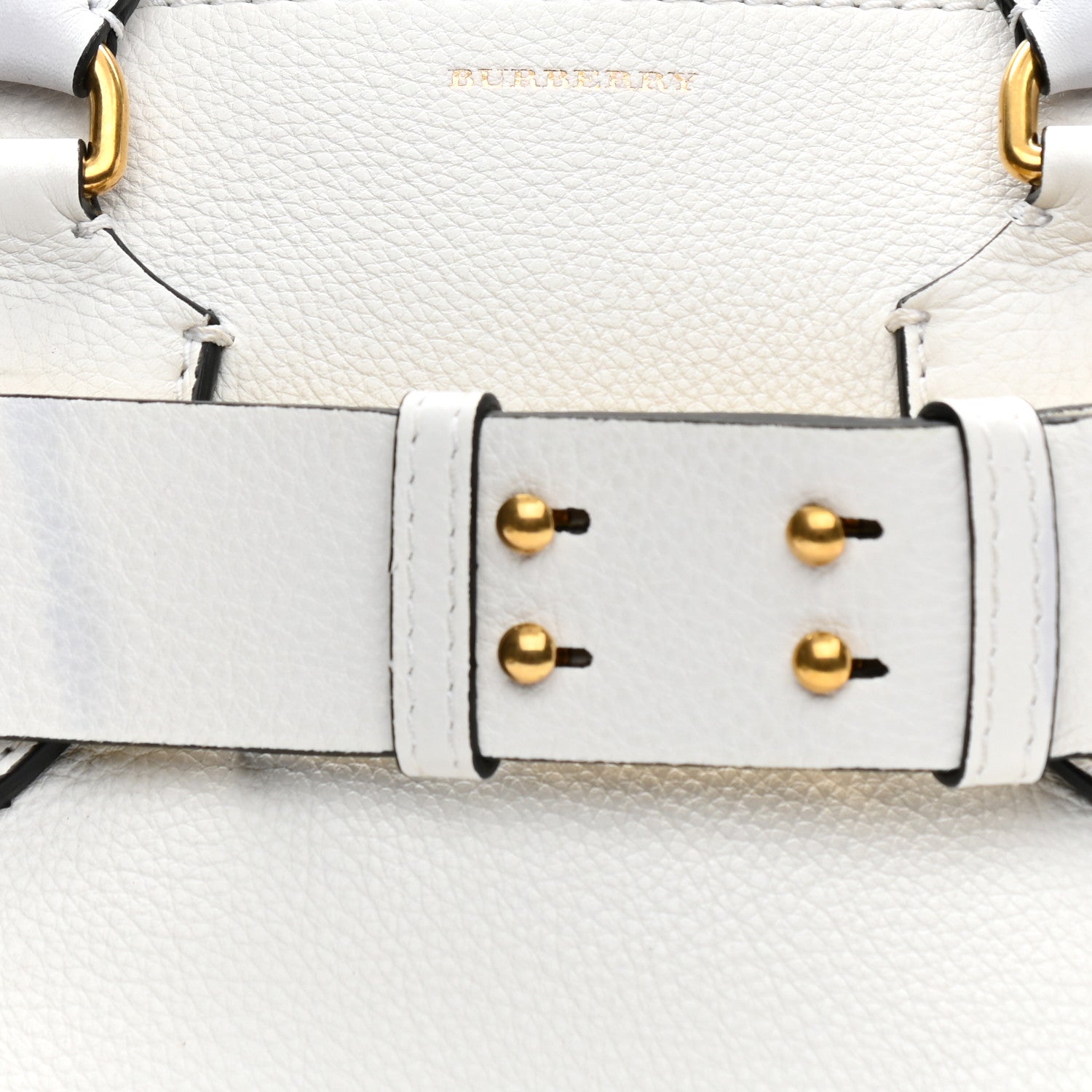 Burberry Soft Grain Calfskin Medium Belt Bag Chalk White 10 of 18