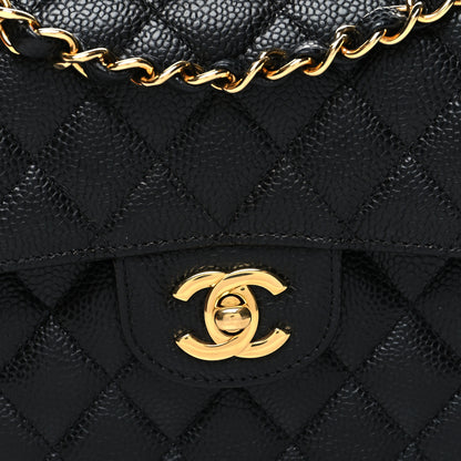 Chanel Caviar Quilted Small Double Flap Black 8 of 10
