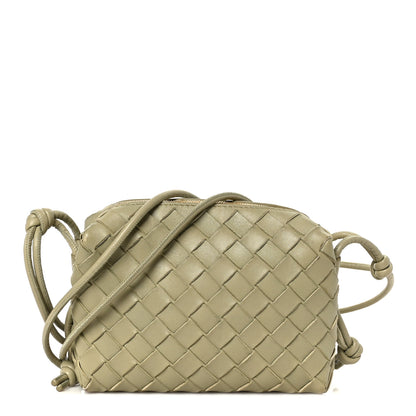Bottega Veneta Nappa Intrecciato Mini Loop Camera Bag Travertine 1 of 9