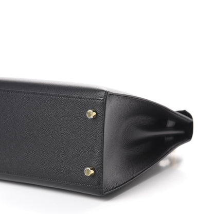 Hermes Epsom Kelly Sellier 28 Black 7 of 11
