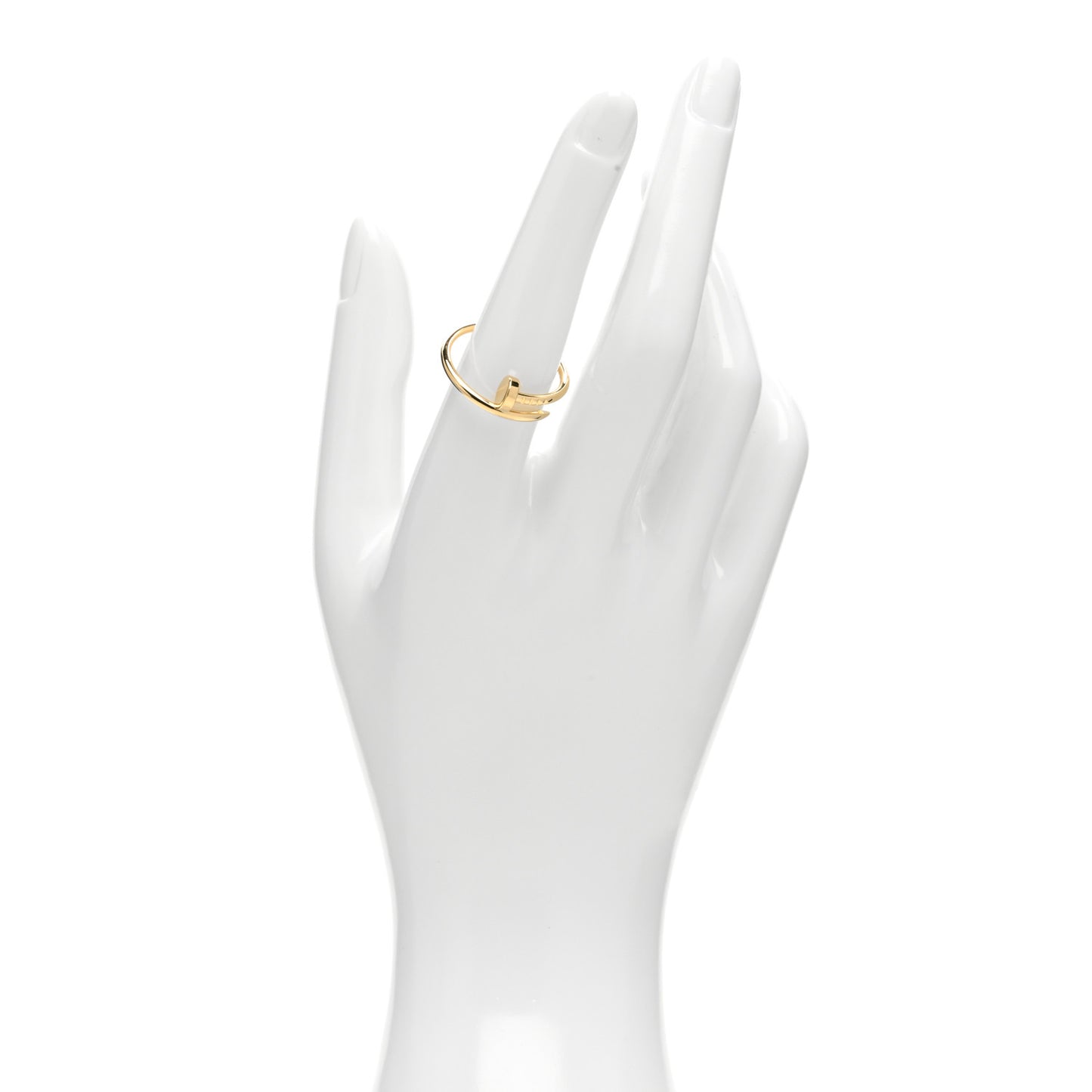 18K Yellow Gold Small Juste Un Clou Ring 56 7.5