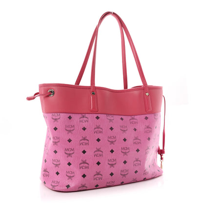 MCM Visetos Aren Tote Pink 4 of 12