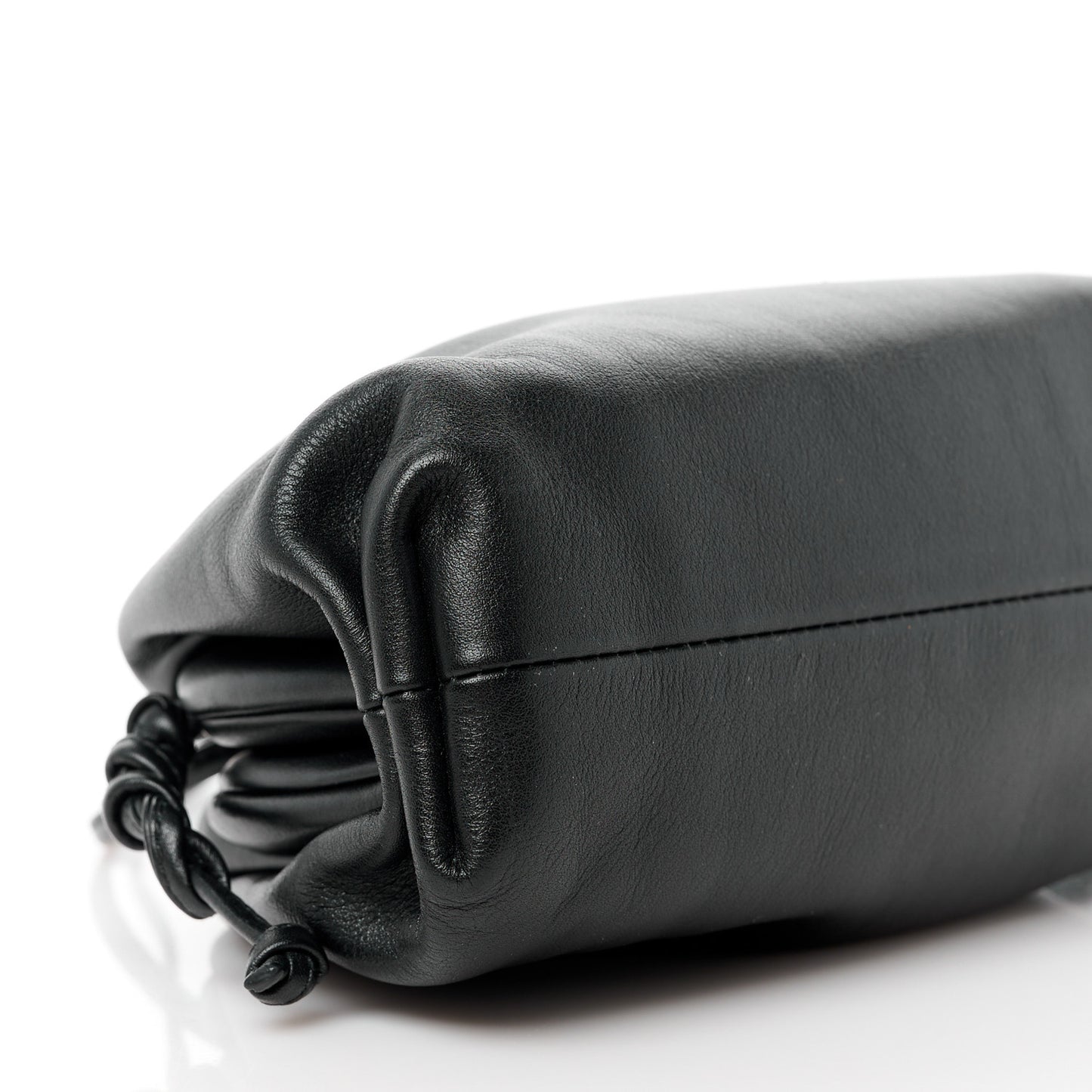Butter Calfskin The Mini Pouch Black