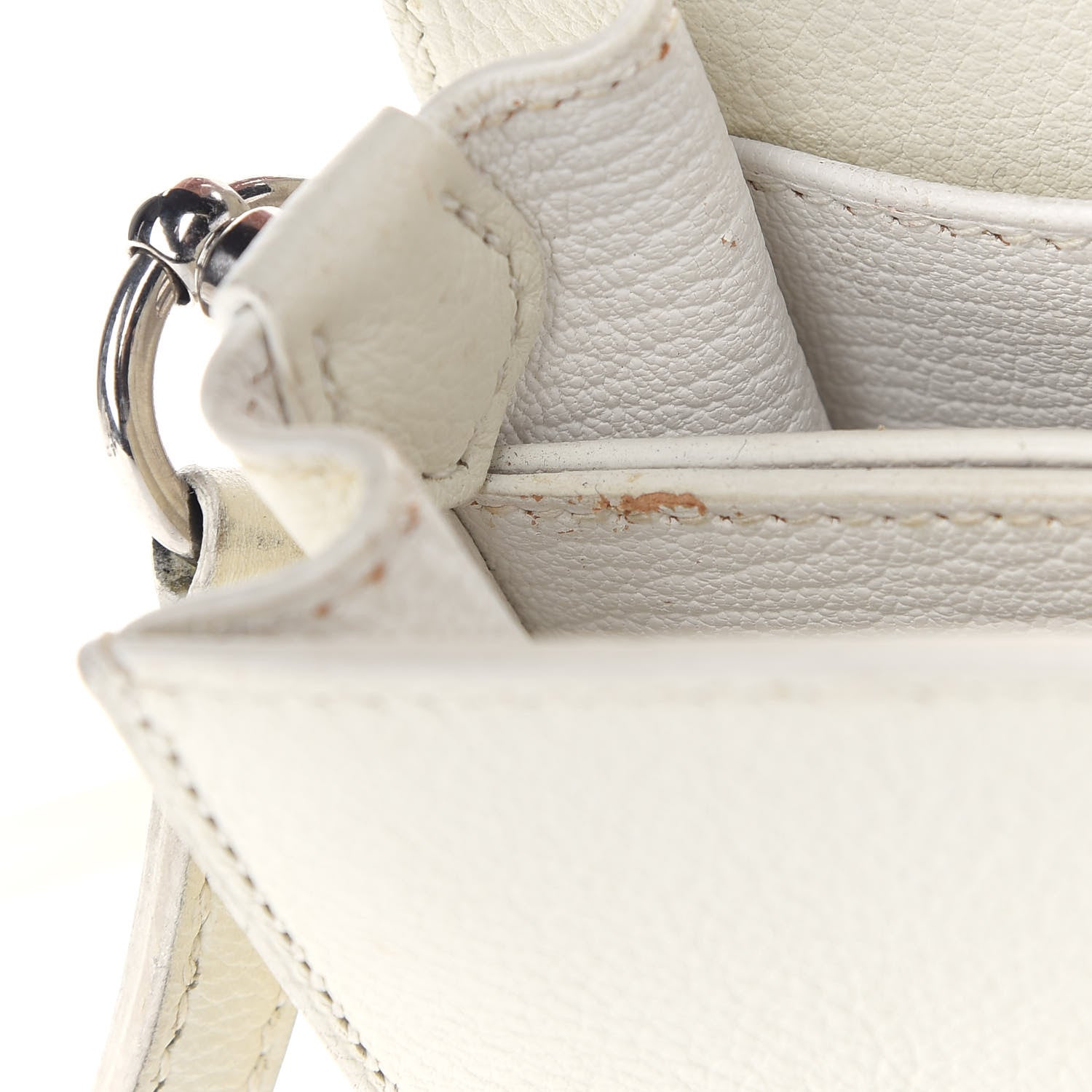 Hermes Evercolor Mini Sac Roulis White 10 of 10
