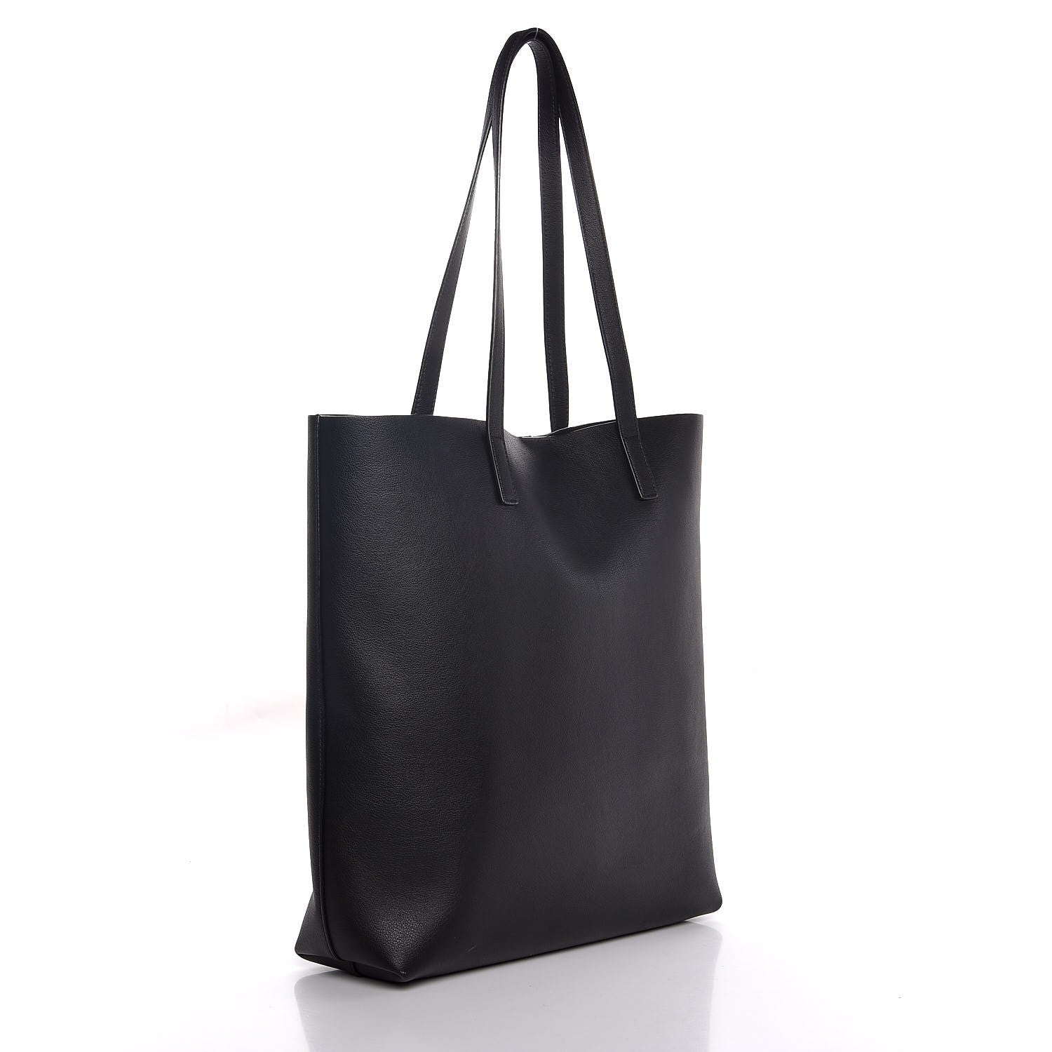 Saint Laurent Calfskin Medium Shopping Tote Black 3 of 10