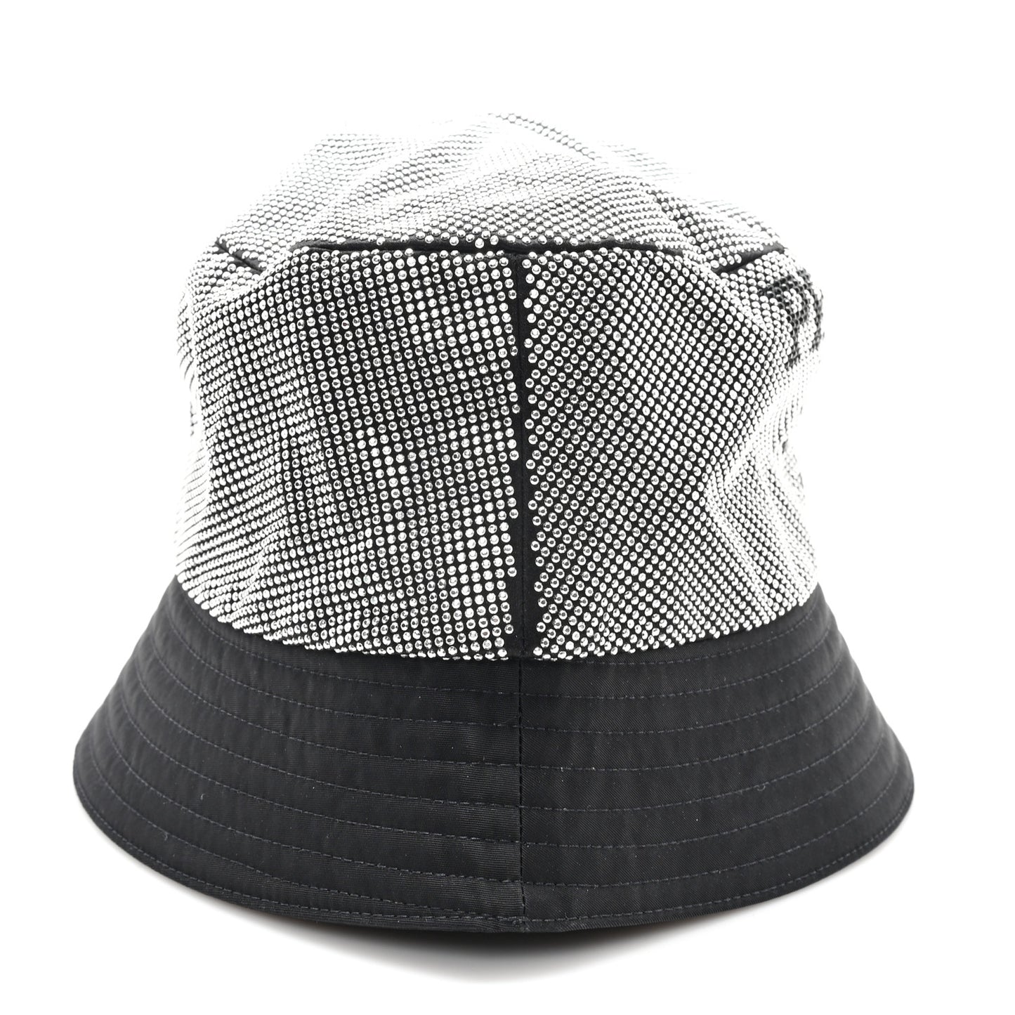 Crystal Tessuto Bucket Hat L Black Acciaio