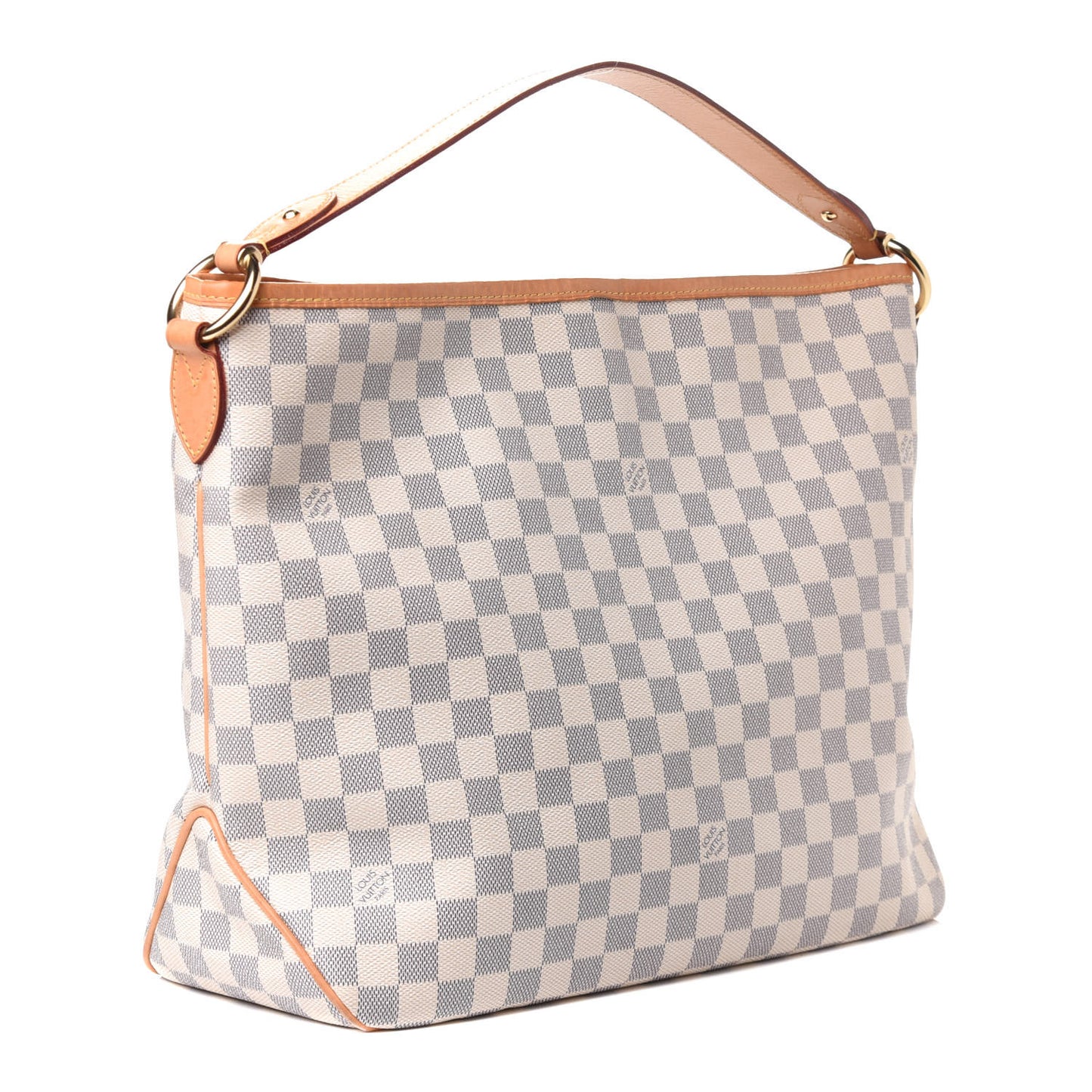 Damier Azur Delightful MM Rose Ballerine