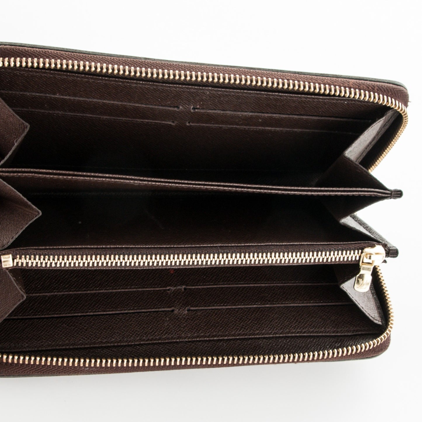 Damier Ebene Zippy Wallet