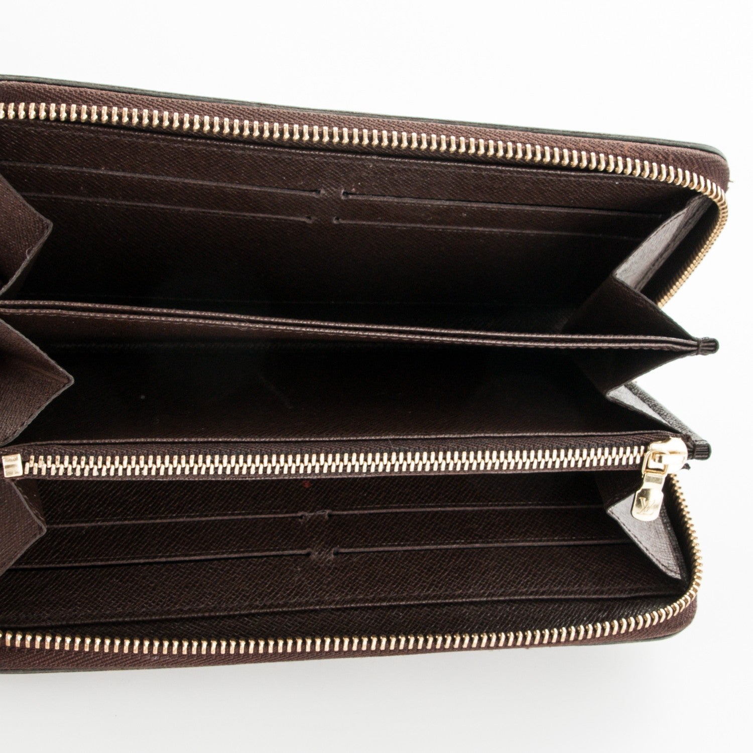 Louis Vuitton Damier Ebene Zippy Wallet 5 of 6