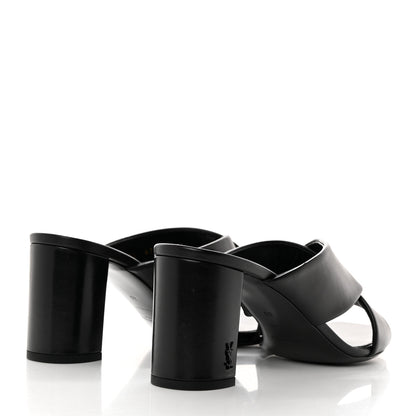 Saint Laurent Calfskin LouLou 70 Mules 40 Black 4 of 9