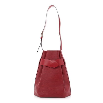 Louis Vuitton Epi Sac D'Epaule GM Castillan Red 1 of 14