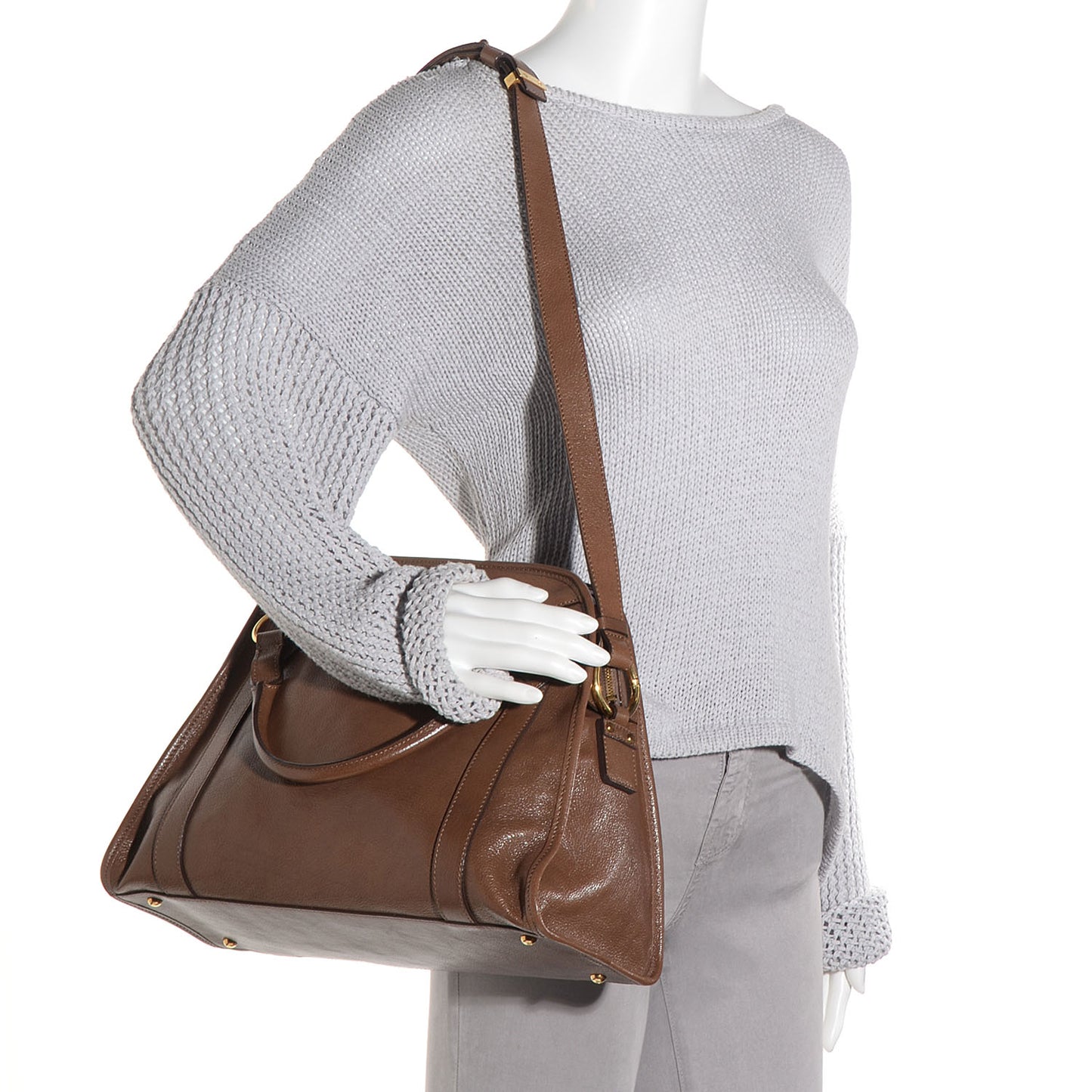 Leather Wellington Taupe