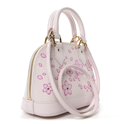 Louis Vuitton LV X TM Epi Cherry Blossom Alma BB Pink 3 of 10