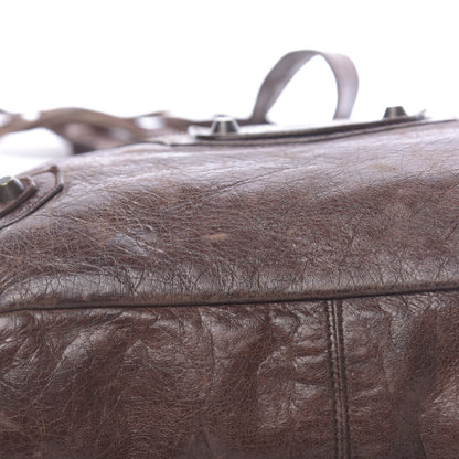 Balenciaga Agneau Classic Hardware Town Castagna 9 of 14