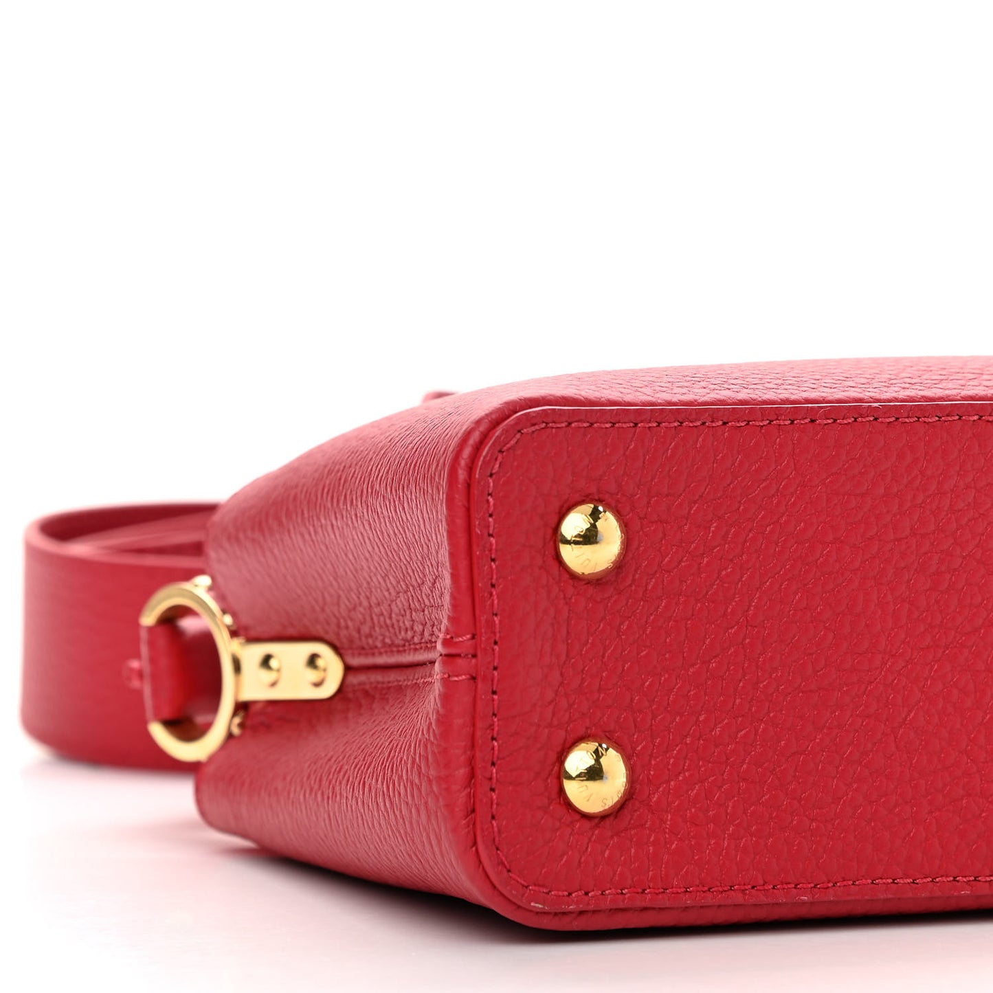 Taurillon Mini Capucines Scarlet