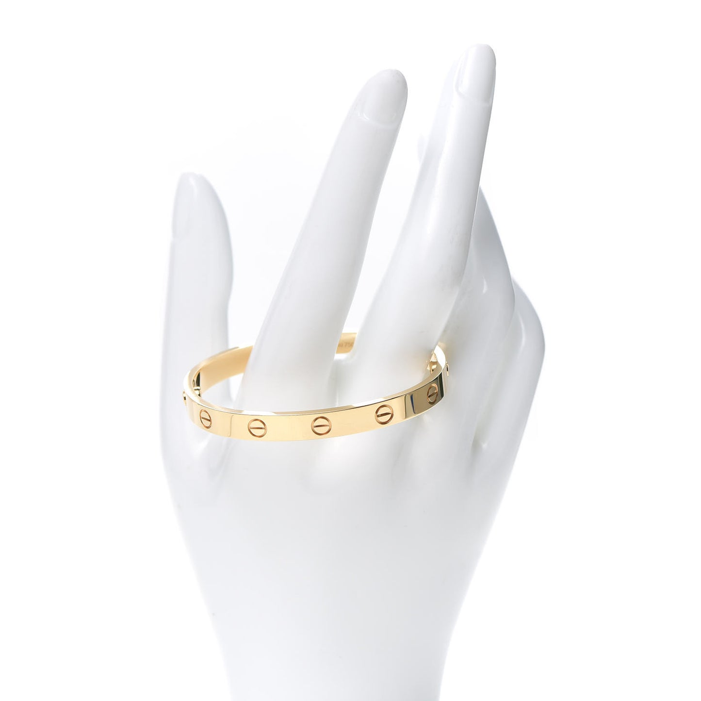 18K Yellow Gold LOVE Bracelet 16