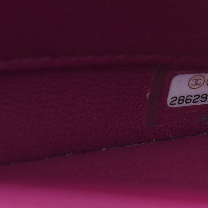 Chanel Lambskin Quilted Medium Trendy CC Flap Dark Pink 9 of 11