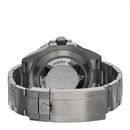 Rolex Stainless Steel 43mm Oyster Perpetual Date Sea-Dweller Watch Black 126600 3 of 5