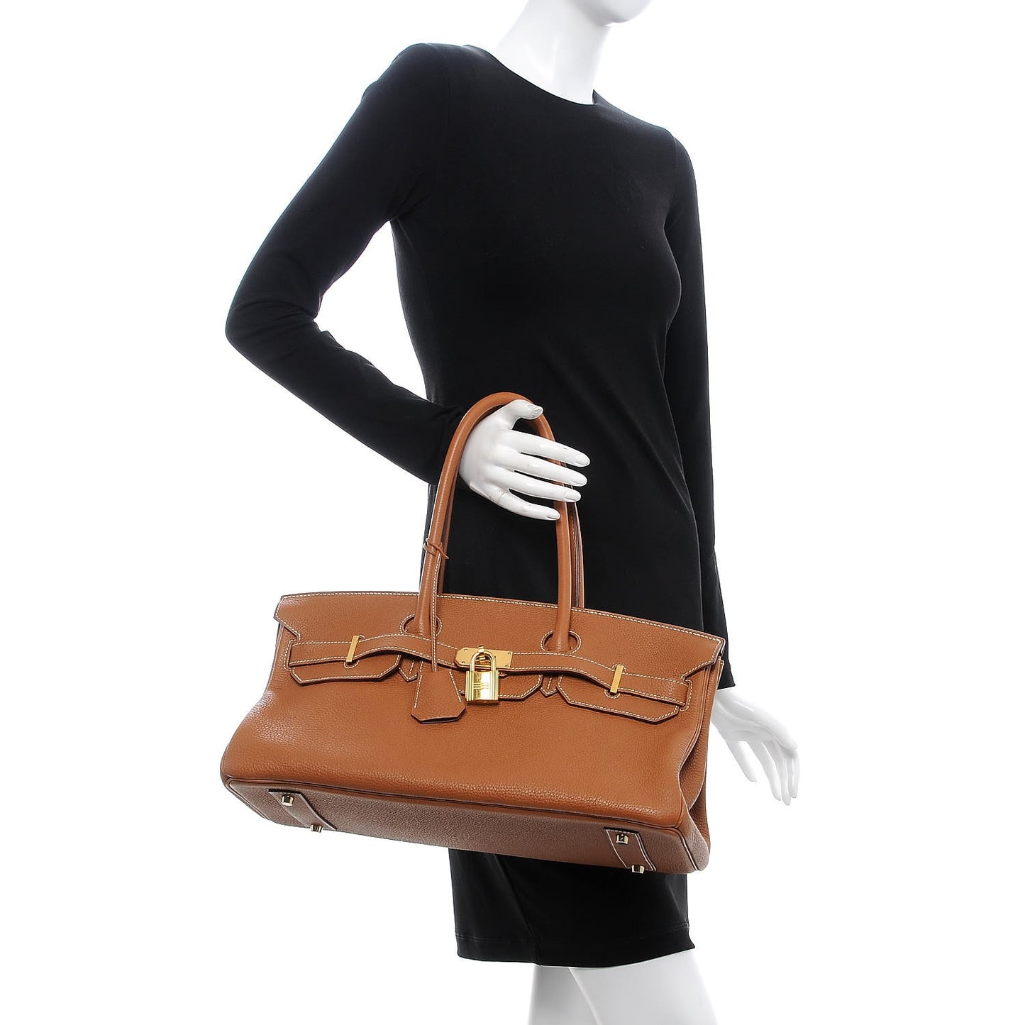 Togo JPG Shoulder Birkin II 42 Gold