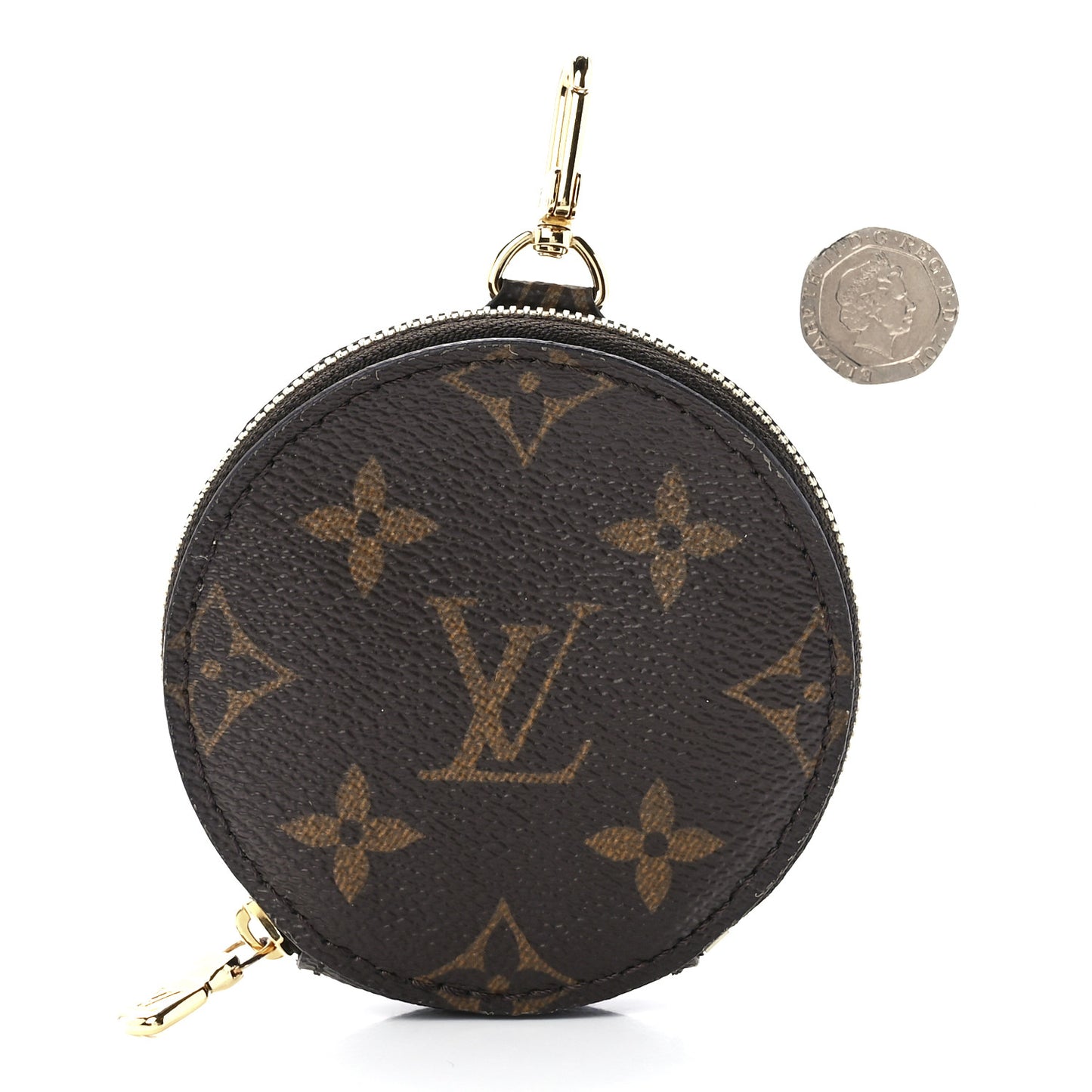 Monogram Multi Pochette Accessories Round Coin Purse