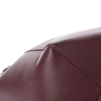 Celine Smooth Calfskin Small Tassel Cabas Phantom Burgundy 11 of 14