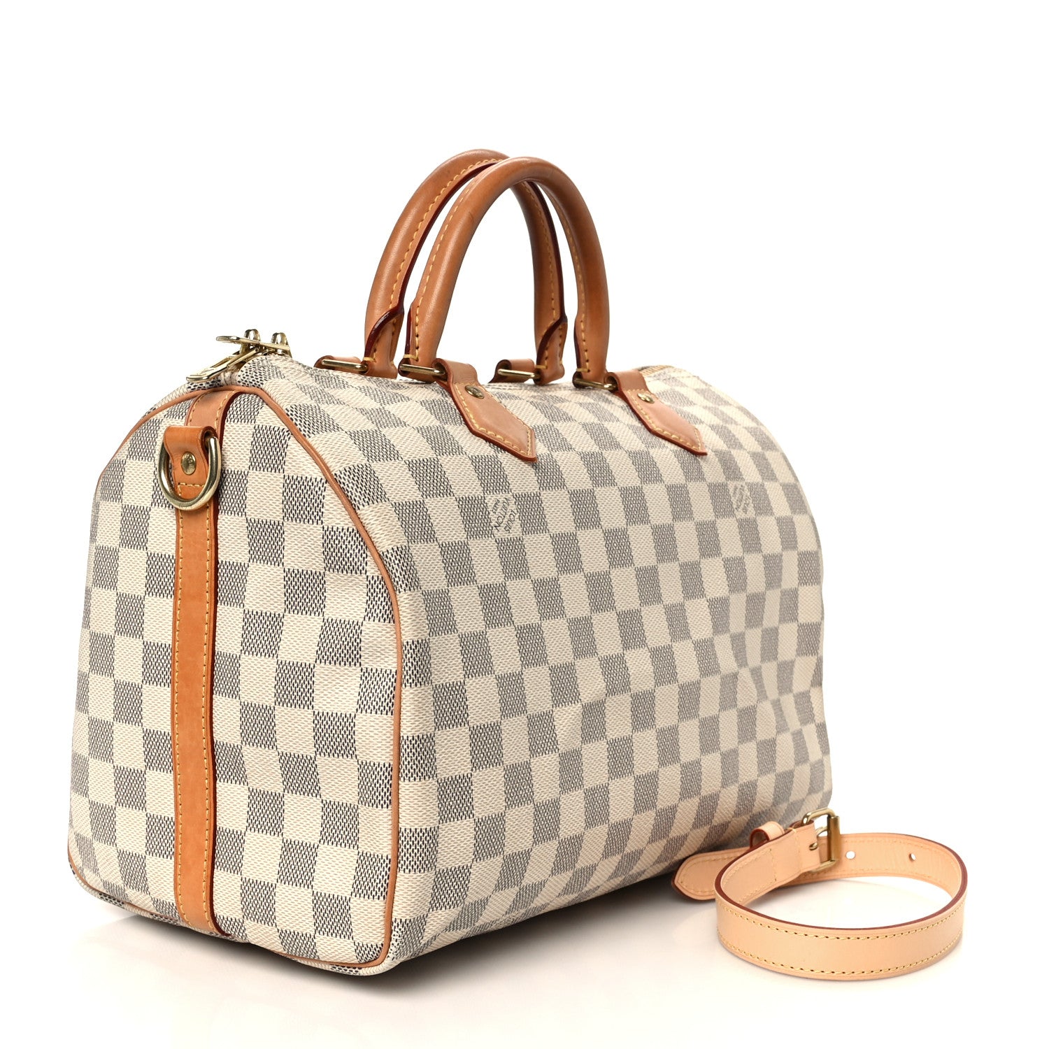 Louis Vuitton Damier Azur Speedy Bandouliere 30 3 of 13