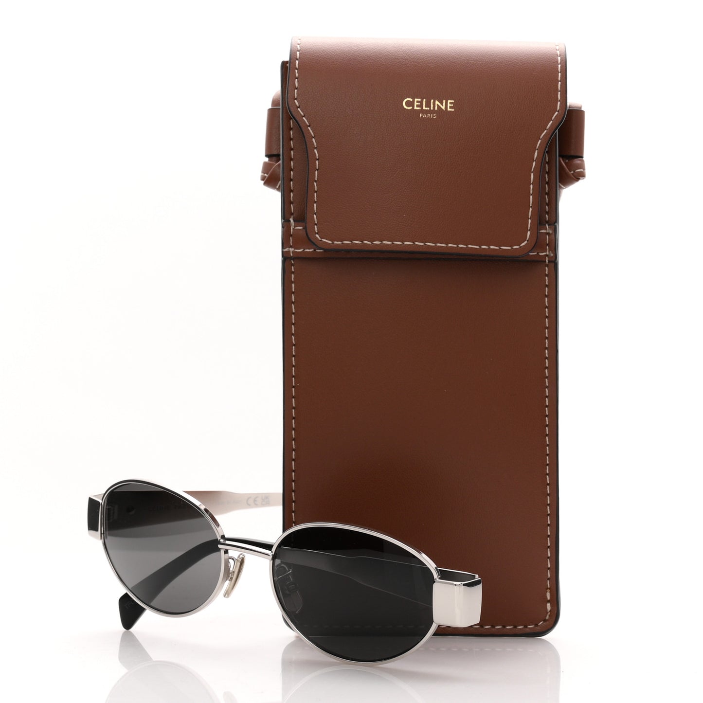 Metal Triomphe 01 Sunglasses CL40235U Silver Black