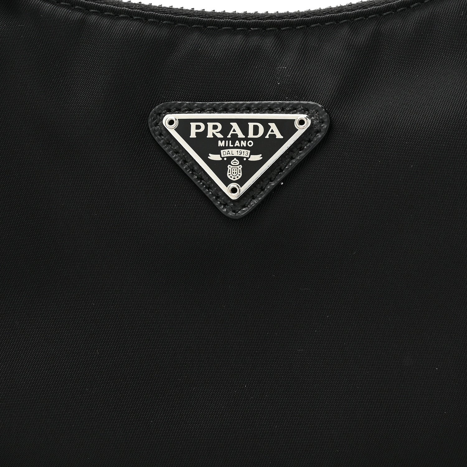Prada Nylon Re-Edition 2005 Shoulder Bag Black 7 of 12