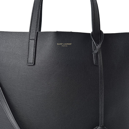 Saint Laurent Calfskin Toy Shopping Tote Black 8 of 10