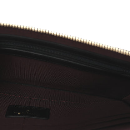 Chanel Lambskin Quilted Classic Pouch With Handle Black 5 of 7