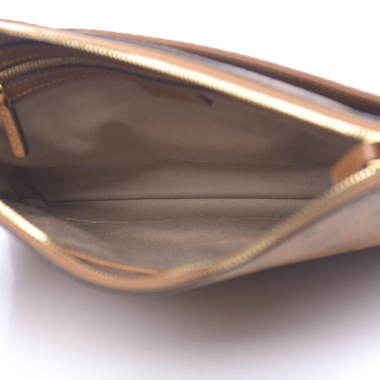 Visetos Medium Crossbody Pouch Cognac