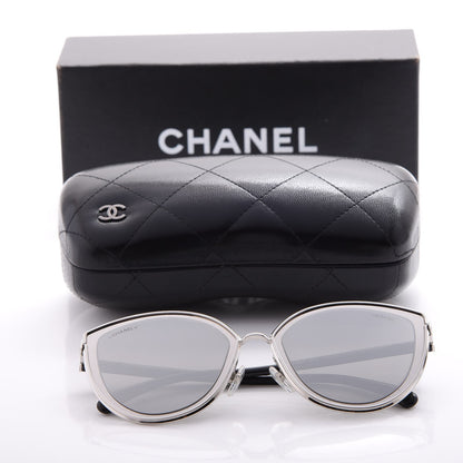 Chanel Cat Eye Sunglasses 4222 Black 8 of 8