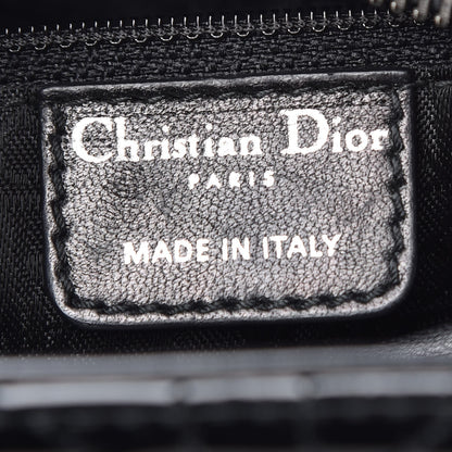 Christian Dior Patent Cannage Medium Lady Dior Black 6 of 7