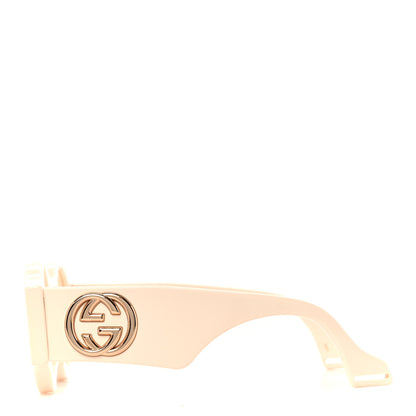 Gucci Acetate Round Sunglasses GG0629S Ivory 3 of 10
