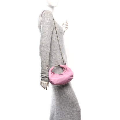 Prada Tessuto Nylon Saffiano Re-Edition 2006 Shoulder Bag Pink 3 of 13