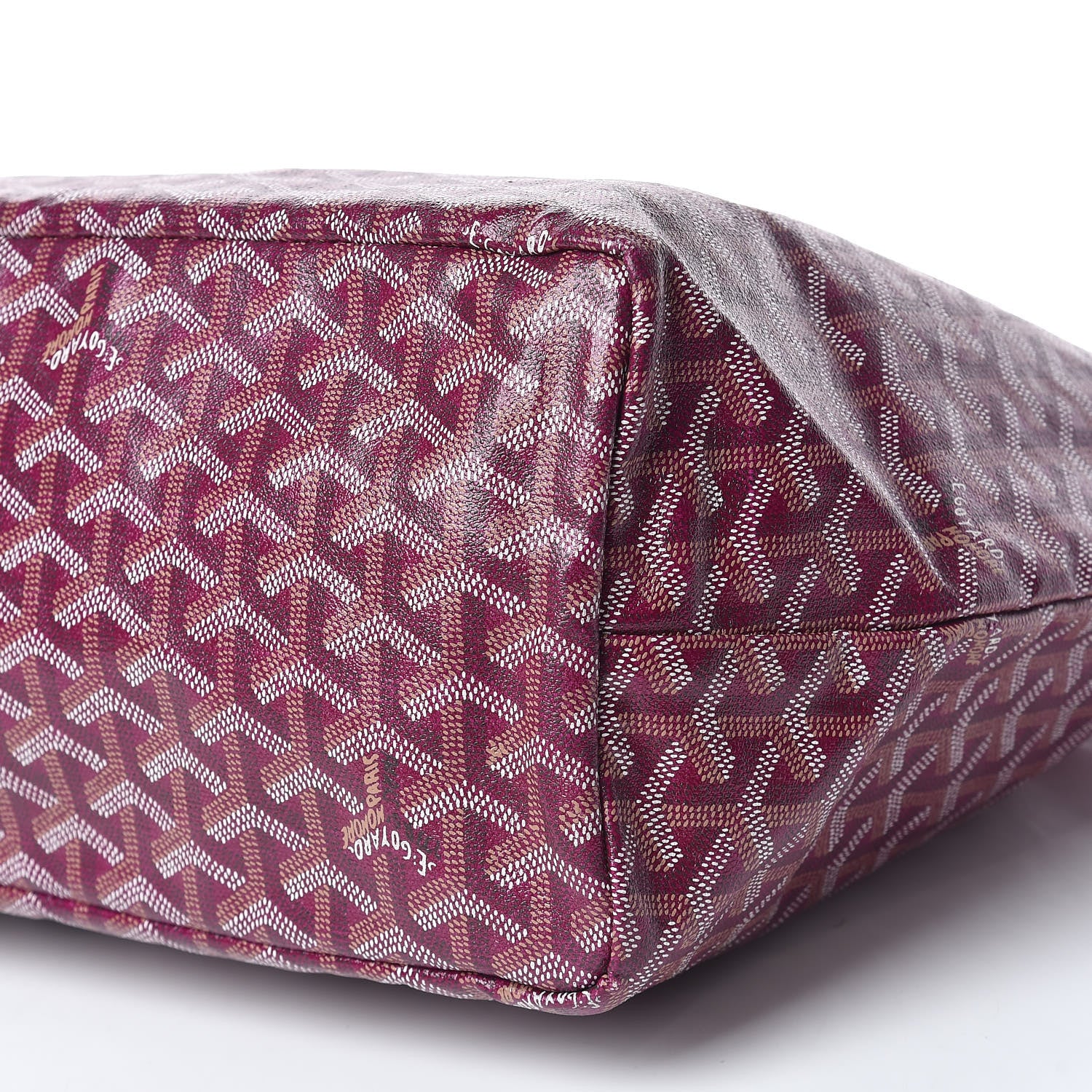 Goyard Goyardine Saint Louis PM Burgundy 16 of 17