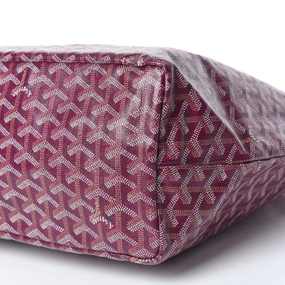 Goyard Goyardine Saint Louis PM Burgundy 16 of 17
