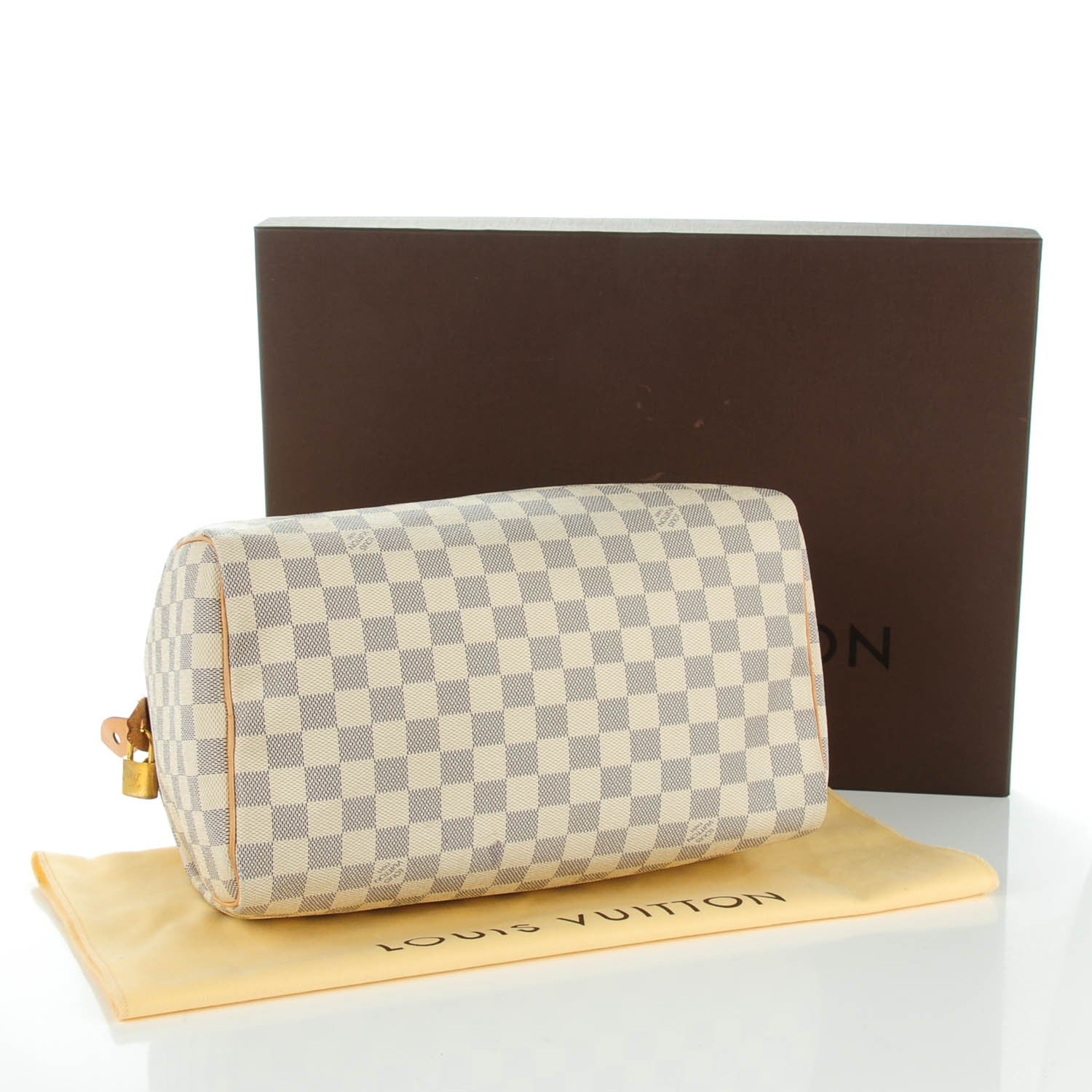 Louis Vuitton Damier Azur Speedy 30 4 of 8