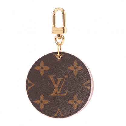 Louis Vuitton Monogram LV Mirror Bag Charm Key Holder Rose Ballerine 1 of 5