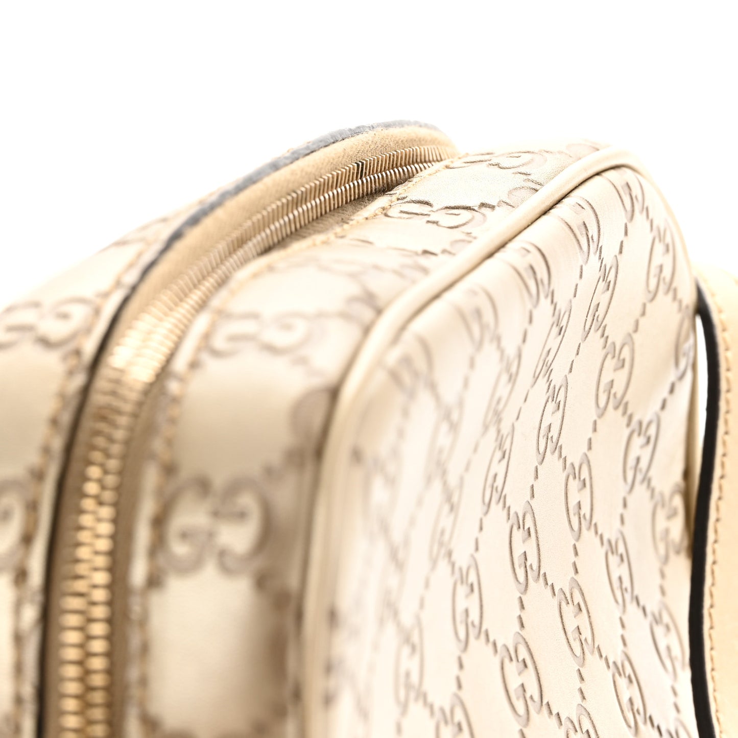 Guccissima Mini Bree Messenger Bag Gold
