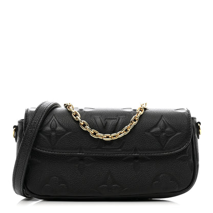 Louis Vuitton Empreinte Monogram Giant Ivy Wallet On Chain Black 1 of 9