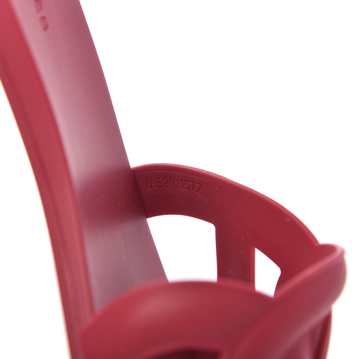 Hermes Rubber Aloha Sandals 37 Rose Baie 9 of 10