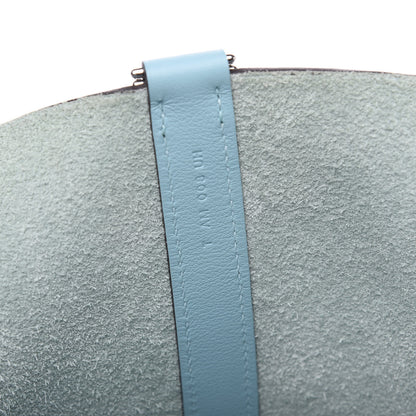 Hermes Taurillon Clemence Picotin 26 GM Bleu Atoll 6 of 10