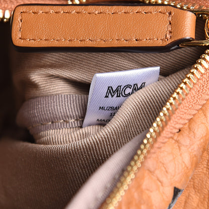 MCM Visetos Medium Stark Belt Bag Cognac 5 of 7