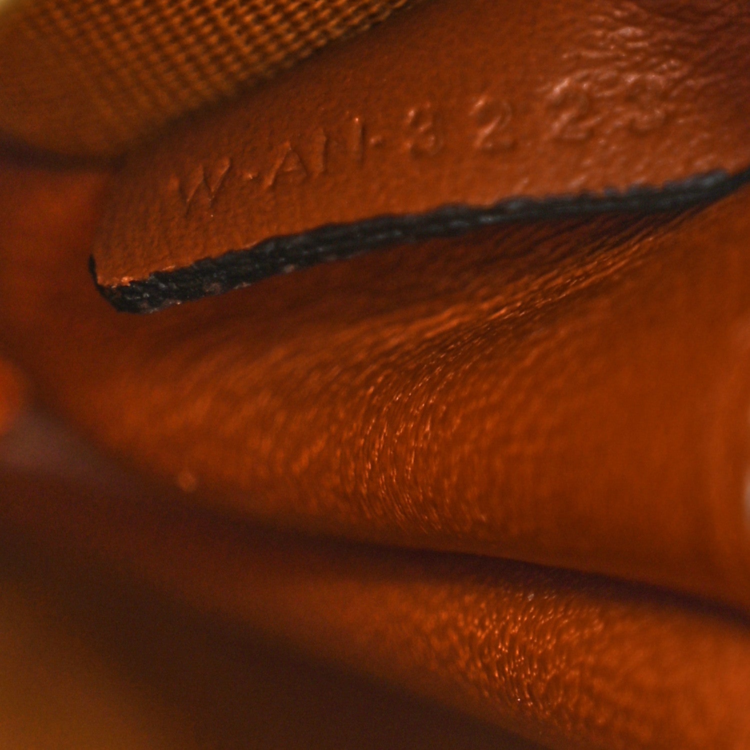 Celine Lambskin Triomphe Canvas Clutch With Chain White Tan 6 of 12