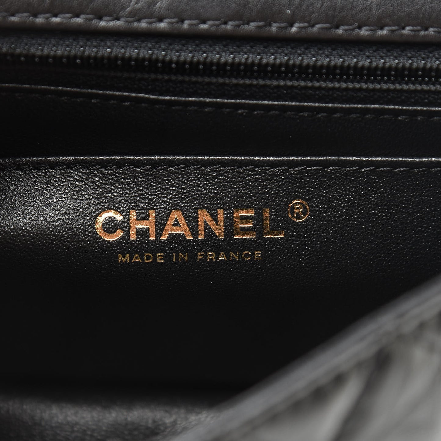 Aged Calfskin Quilted 2.55 Reissue Mini Flap Black