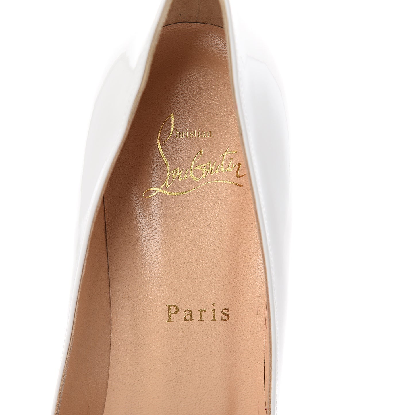 Patent Clare 80 Pumps 39 White