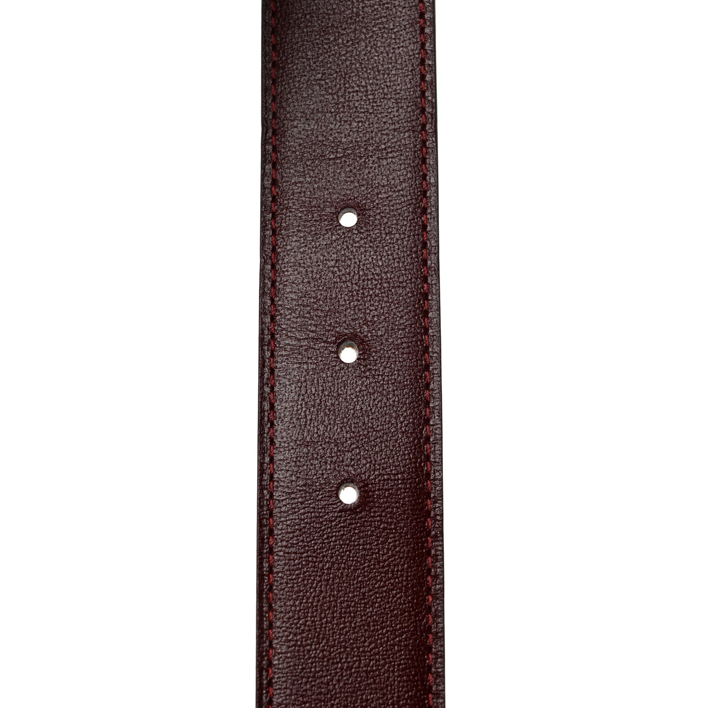 Togo Swift 32mm Belt Strap 80 Gold Rouge H